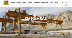Desktop Screenshot of kumsan.com.tr